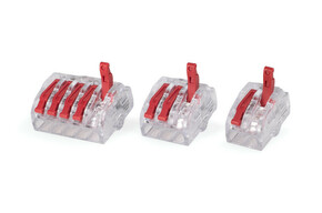 HellermannTyton Verbindungsklemme 5 Leiter, transp. HCRN-5-PC-CL (30)