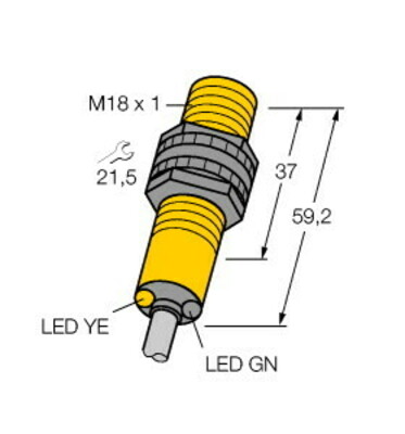 Turck Reflexionslichttaster S18SP6D