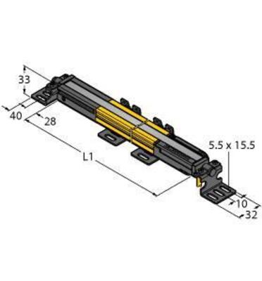 Turck Lichtvorhang Sender/EmpfängerPaar SLPCP25-1670