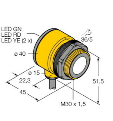 Turck Ultraschallsensor T30UDPA