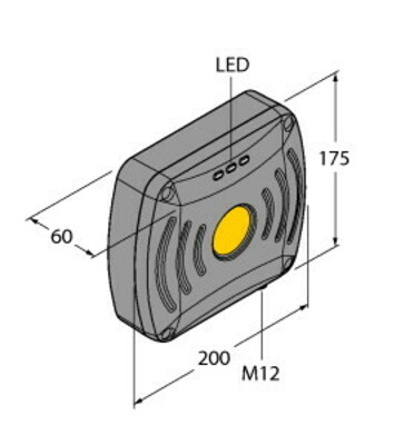 Turck Schreib-Lesegerät UHF TN865-Q175L200-H1147