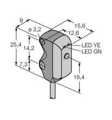 Turck Reflexionslichtschranke VS3AP5XLV
