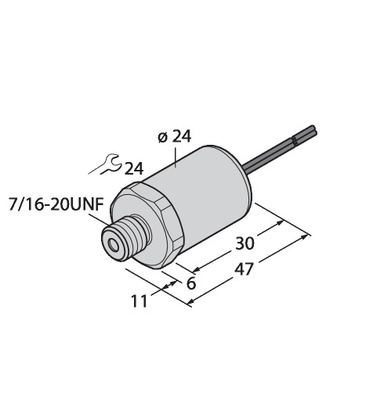 Turck Drucktransmitter mit Stromausgang PT5000PSI #100000403