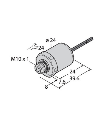 Turck Drucktransmitter mit Stromausgang PT25R1041I2WM0.5/X
