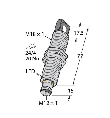 Turck Ultraschallsensor RU130U-M1 #1610098