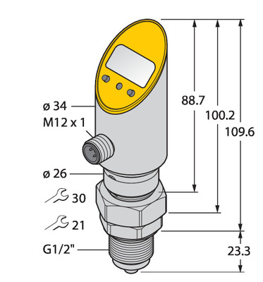 Turck Drucksensor verdrehbar PS400R-508 #6834050