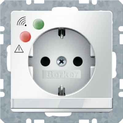 Berker SCHUKO-Steckdose m. ÜSS 41086089