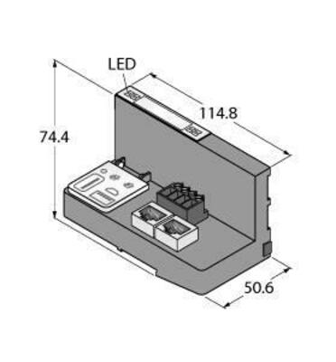 Turck Programmierb. Gateway BL20-PG-EN-V3-WV