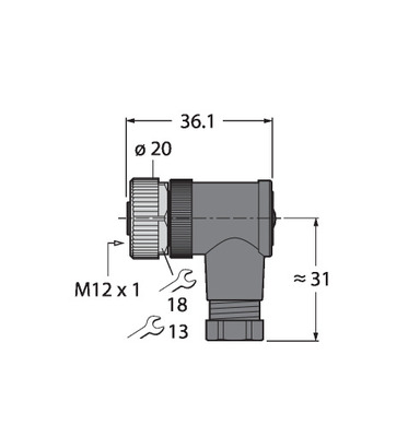 Turck Kupplung BM8251-0