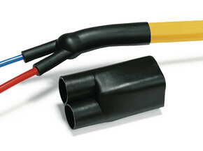 HellermannTyton Zweifinger-Formteil PO-X schwarz 218-2-B8W-PO-X-BK