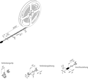 Hera LED-Streifen flexibel selbstkleb. 5000mm 20202601301