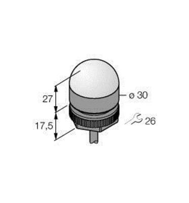 Turck LED-Anzeige Kennleuchte K30L2RGB7