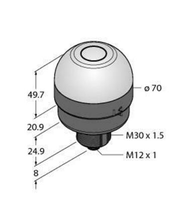 Turck Bestückungssensor Pick-to-Light K70APT2GRYF2Q