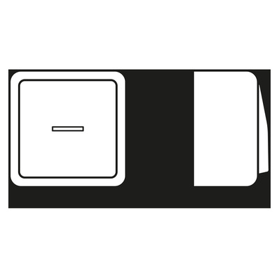 Jung Wipp-Kontrollschalter Univ Aus-Wechsel 606 KO5 A