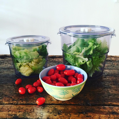 Rommelsbacher Vakuumier Behälter Set rund 2 und 4L VCR 600