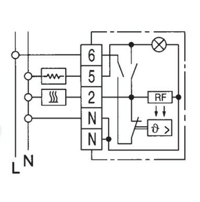 Eberle Controls Temperaturregler RTR-E 6181