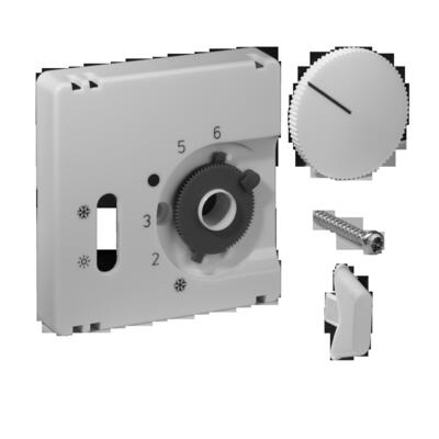 Alre-it Abdeckung 50x50mm rw glanz JZ-004.000