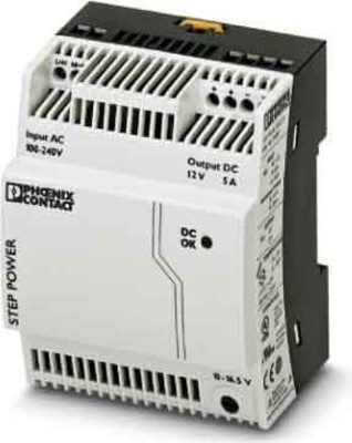Phoenix Contact Stromversorgung Ausg. 12VDC/5A STEP-PS/ 1AC/12DC/5