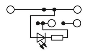 Phoenix Contact Initiatoren-/Aktorenklemme 0,14-1,5qmm, grau PTIO1,5/S/3-LED 24RD
