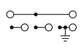 Phoenix Contact Inst.schutzleiterklemme 0,14-1,5qmm, grau PTIO 1,5/S/4-PE
