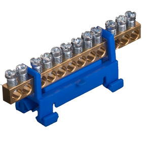 Pollmann Nulleiterklemme N12, 12-pol.bl 2020202