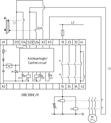 Schmersal Überwachungsschaltgerät SRB301HC/R-24V