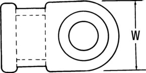 HellermannTyton Befestigungssockel MB2-PA66-BK-C1