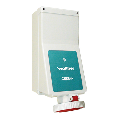 Walther Werke Wandsteckdose 125A 5P 110V 4h IP67 178504