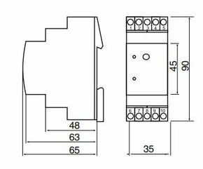 Eberle Controls Luftstromwächter LSW 3/20