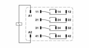 Phoenix Contact Relais RELIR4/LDP-24DC/4X21