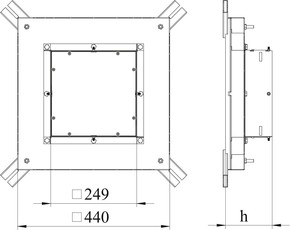 OBO Bettermann Vertr Im-Beton-Dose für GES9 IBD 35038 9