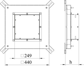 OBO Bettermann Vertr Im-Beton-Dose für GES9 IBD 35048 9