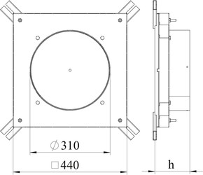 OBO Bettermann Vertr Im-Beton-Dose für GESR9 IBD 35038 R9