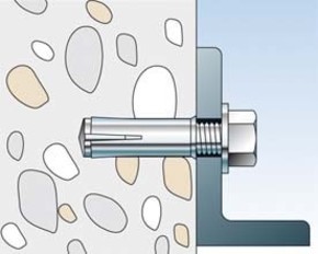 Fischer Deutschl. Einschlaganker EA II M10x25