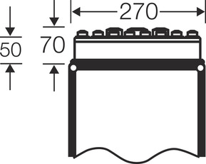 Hensel Anbauflansch FP FG 222