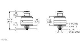 Turck Not-Aus Taster beleuchtet SSA-EB1PL-02ECQ5A