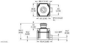 Turck Not-Aus Taster beleuchtet SSA-EB1PLYR-12ED1