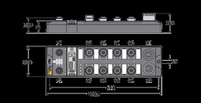 Turck Kompakte SPS in IP67 CODESYS V3 TBEN-L5-PLC-10