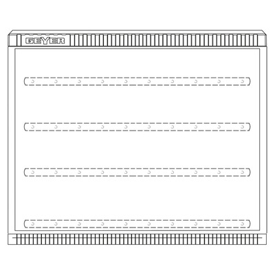 ABN KVS Gr.2/845 10Einbaueinh. E-Cu 30x8mm, 1 Zyl. SK082GA