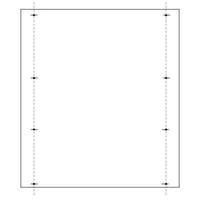 ABN PVC-Montageplatte AS-177 SY79270M