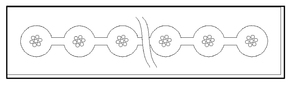 EFB-Elektronik Flachbandkabel AWG 28-20/G RM 1,27 20pol. 22320B.30R (VE30,5)