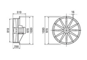 Maico Wandventilator DAS 80/4