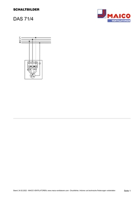 Maico Wandventilator DAS 71/4