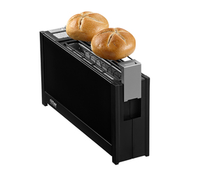 Ritterwerk Langschlitztoaster Glasfront volcano 5 sw