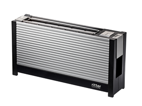 Ritterwerk Langschlitztoaster Aluminiumfronten volcano 3 alu
