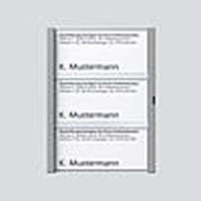 Siedle&Söhne Namensschild titan-met kpl f.TM 612-3 TM 200029793-00