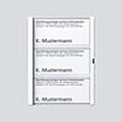 Siedle&Söhne Namensschild weiß kpl. f.TM 612-3 W 200029794-00