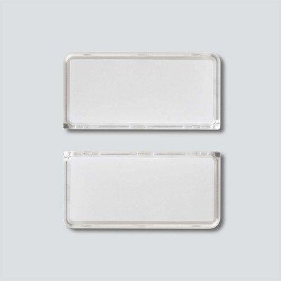 Siedle&Söhne Namensschild-Oberteil klar f.CA 812-2/CV 850-2 200029865-00