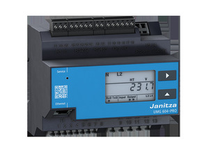 Janitza Electronic Netzanalysator 50..110VAC,50..155DC UMG604E-PRO50-110VAC