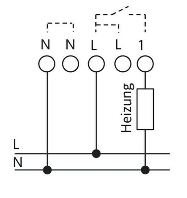 Eberle Controls Funkempfänger 1 Kanal, UP Montage INSTAT 868-a1Up